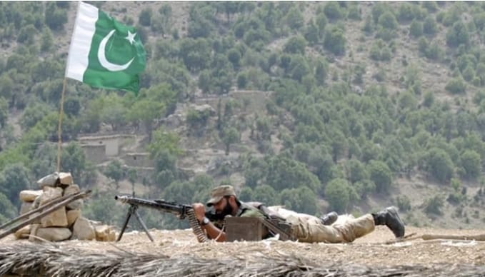 پاکستان کی مؤثر جوابی کارروائی، جھنڈا زیارت پوسٹ اور بھارتی فوج کا ہیڈکوارٹر تباہ