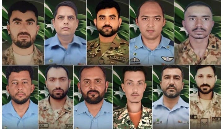 راولپنڈی: معرکہ حق کے دوران شہدا اور زخمیوں کی تفصیلات جاری کر دی گئیں۔